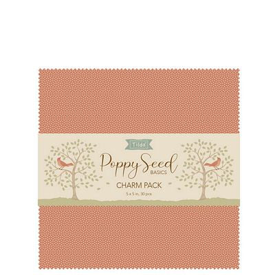 Tilda Poppy Seed Charm Pack 5in - 30pc