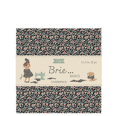 Tilda Brie Basics Charm Pack 5in - 32pc