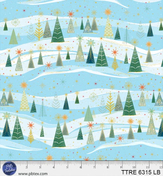 Snowdrifts Allover LB - Turnowsky Treasures by P&B Textiles