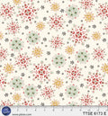 Decorative Snowflakes E - Tis The Season by P&B Textiles