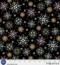 Decorative Snowflakes K - Tis The Season by P&B Textiles