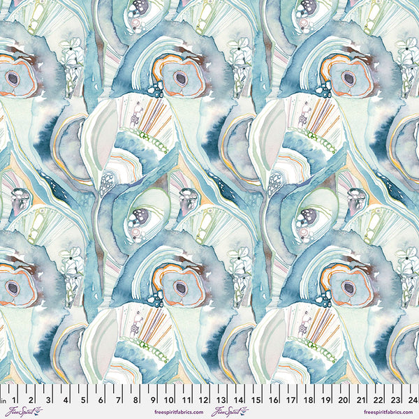 Gone Rogue Floral Shell Rummel Hydrangea Blue