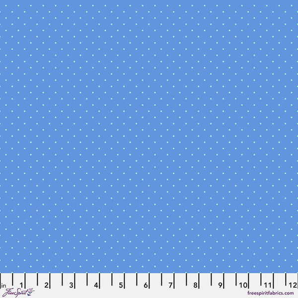Tula Pink's True Colors Tiny Dots in Bluebell