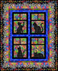 City Cats Quilt Pattern | Urban Jungle II by In The Beginning Fabrics