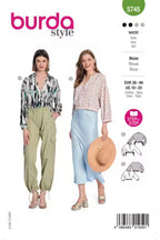 Women's Blouse Sewing Pattern 5745 | Burda Style