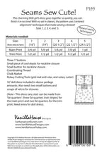 Seams Sew Cute Little Girl's Dress Pattern | Vanilla House Designs