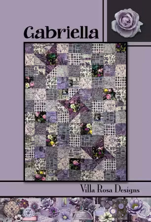 Villa Rosa Designs Gabriella Quilt Pattern Card