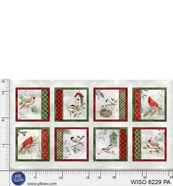 Winter Song Panel - P&B Textiles