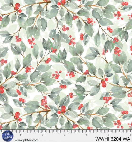 Berry Vines WA - Woodland Whispers by P&B Textiles