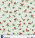 Cardinal Allover A - Woodland Whispers by P&B Textiles