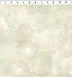 Cream Circles from the Halcyon Collection by Jason Yenter for In the Beginning Fabrics