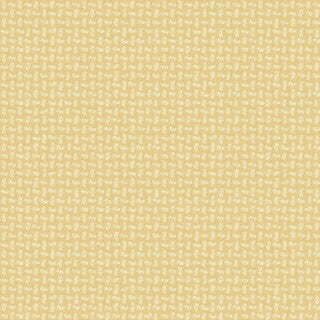 Woolies Flannel with Basketweave in Yellow by Maywood Studio