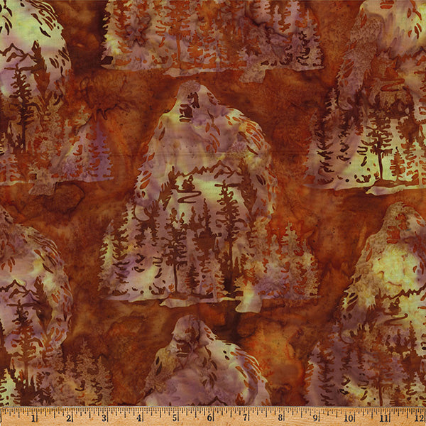 Bigfoot Forest Bali Batik - Pecan