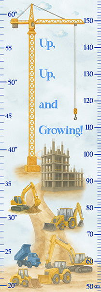 Sky from Things That Go From A to Z Growth Chart Panel