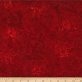 Hoffman Dotty Chrysanthemum Scarlet Batik Fabric (Y2666-78)