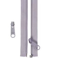 ByAnnie 50" Separating Zipper and Extra Slide Pewter