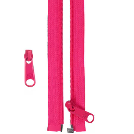 ByAnnie 50" Separating Zipper and Extra Slide Lipstick