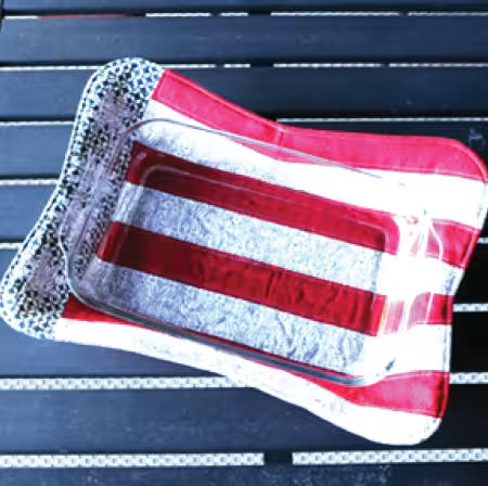 Americana Casserole Hot Pad Pattern