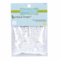 Babyville Boutique Snaps Size 20 White