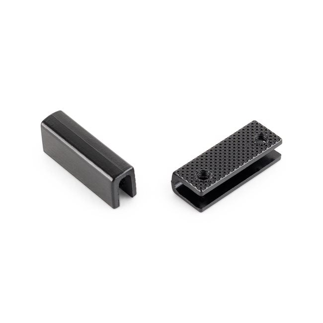 Strap End Caps 1" - 4 Pack - Matte Black - BHW2BK