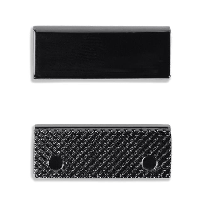 Strap End Caps 1" - 4 Pack - Matte Black - BHW2BK