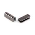 Strap End Caps 1" - 4 Pack - Gunmetal - BHW2GM