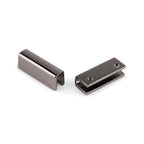 Strap End Caps 1" - 4 Pack - Gunmetal - BHW2GM