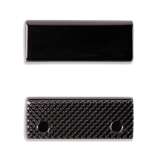 Strap End Caps 1" - 4 Pack - Gunmetal - BHW2GM
