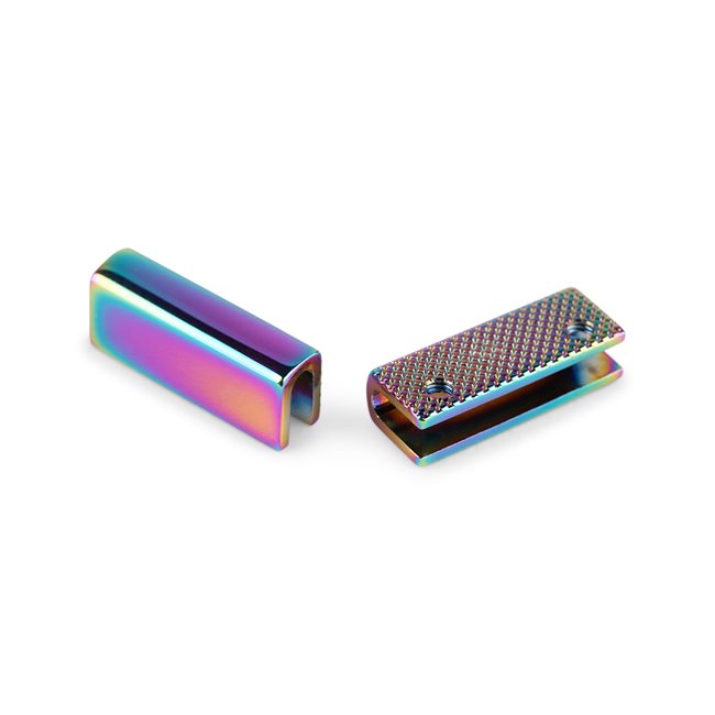 Strap End Caps 1" - 4 Pack - Rainbow - BHW2RB