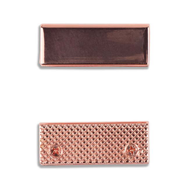 Strap End Caps 1" - 4 Pack - Rose Gold - BHW2RG