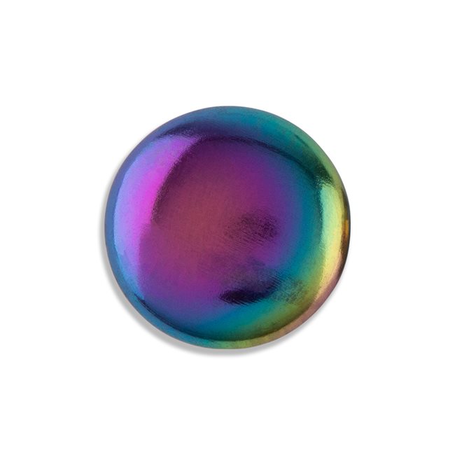 Extra Long Double Cap Rivets 5/16" (8mm) x 1/2" - 24 Sets - Rainbow - BHW730RB