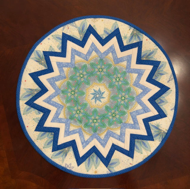 Point of View Kaleidoscope Folded Star Table Topper, Monday, October 26