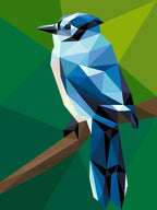 Blue Jay Mini Quilt Kit (Confetti)