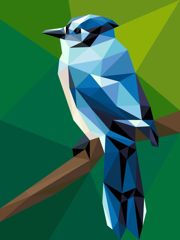 Blue Jay Mini Quilt Kit (Confetti)