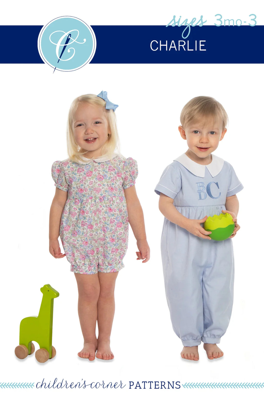 Charlie Pattern - Children's Corner (Sizes 3mo-3 yrs)