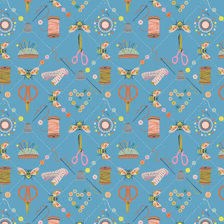 Country Club Sewing Bee Stitching 44/45"