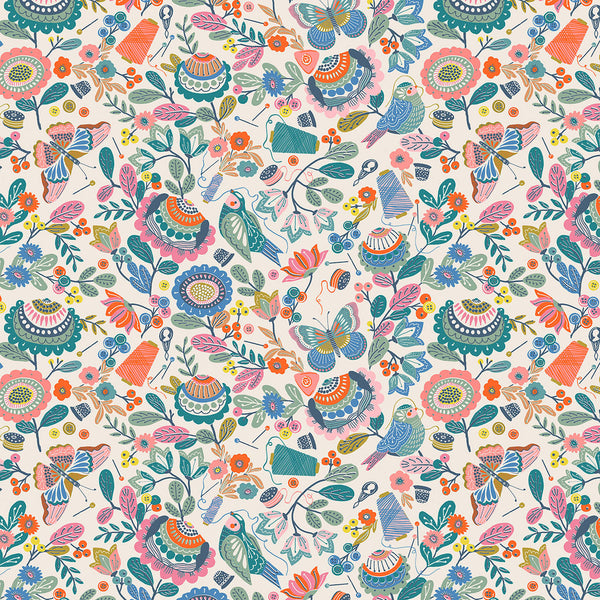 Country Sewing Club Finch & Flora 44/45"