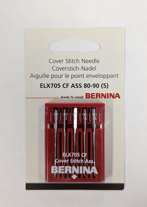 Bernina ELX705 CF Assorted Needles 80/12 & 90/14 - 5 Pack