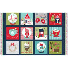 Cup of Cheer 12 Days of Christmas Panel by Kimberbell for Maywood Studio