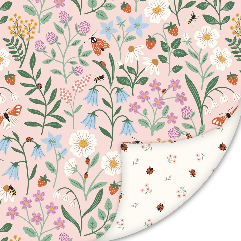 Double Lush Velvet 58/60" Meadow Moments