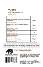 East Bend Quilt Pattern - Bear Hug Quiltworks