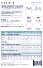 Ella Pattern - Children's Corner (Sizes 3mo-10)