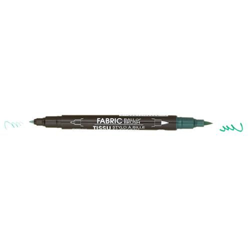 Uchida Fabric Ball & Brush Marker Green | #12200400T