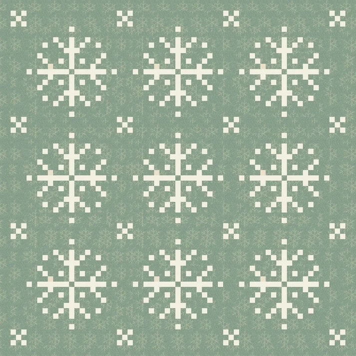 Flurries - Garland | LBQ-2092-P | Laundry Basket Quilts