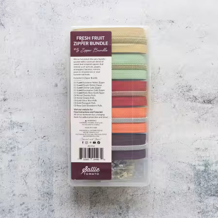 Fresh Fruit Zipper Bundle - Sallie Tomato