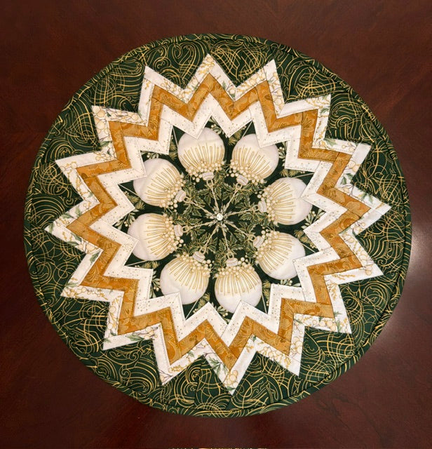 Point of View Kaleidoscope Folded Star Table Topper, Monday, October 26