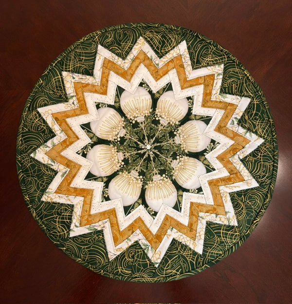 Point of View Kaleidoscope Folded Star Table Topper, Monday, October 26