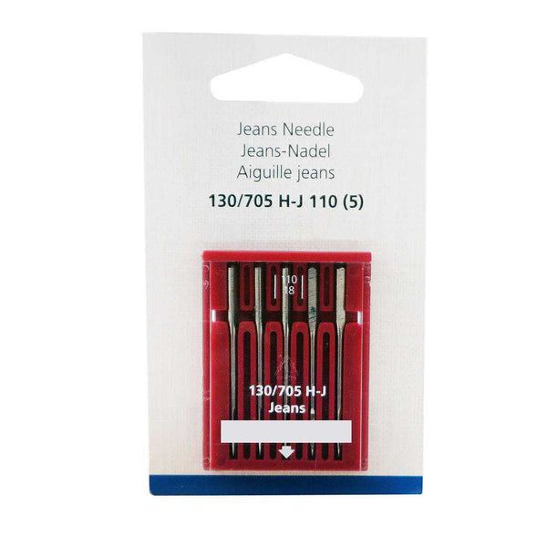 Bernina Jeans Needles Size 110/18 - 5 Pack