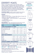 Johnny Pattern - Children's Corner (Sizes 3mo-12mo & 18mo-4 yrs)
