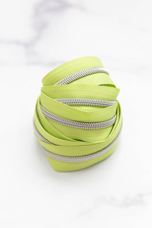 Knot and Thread Design Zipper Tape #5 3yd Celery Mist | #KAT ZIP9